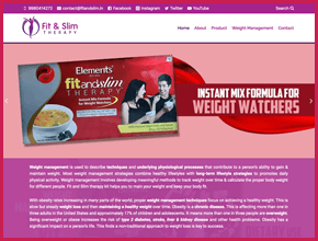 Fit and Slim Therapy Website