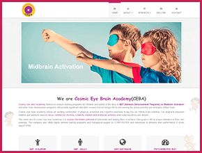 Cosmic Eye Brain Academy Website